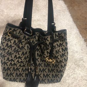 Michael Kors large gathered tote/purse